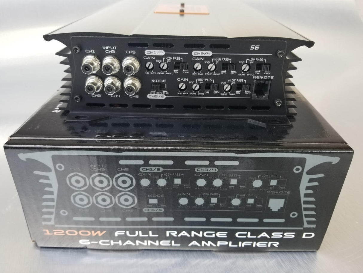 CRESCENDO AUDIO | SYMPHONY S6 | 6 CHANNEL AMPLIFIER