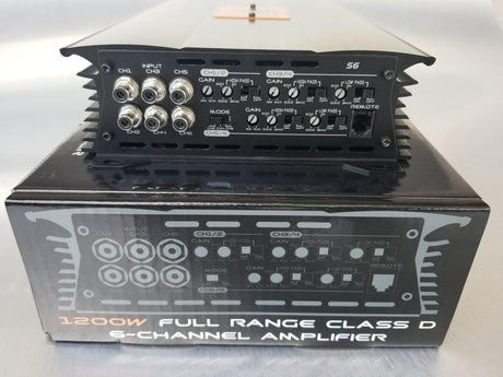 CRESCENDO AUDIO | SYMPHONY S6 | 6 CHANNEL AMPLIFIER