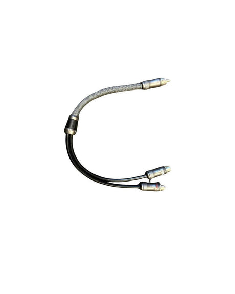 DOWN4SOUND 2-FEMALE TO 1-MALE RCA Y-ADAPTER / Y SPLITTER