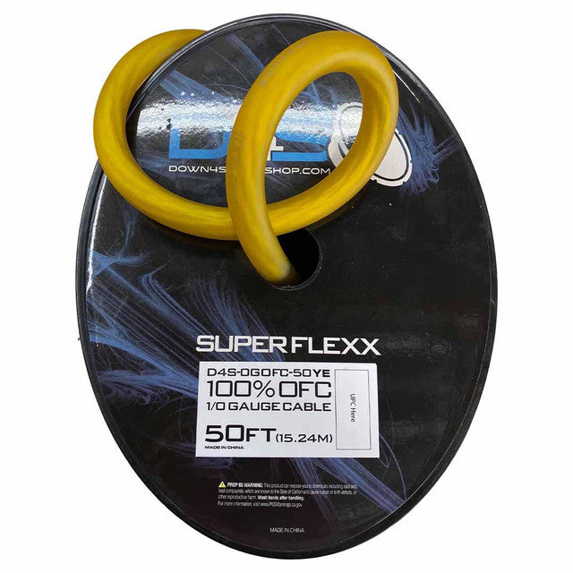 Down4Sound 1/0 OFC Tinned Wire  (By the Foot)