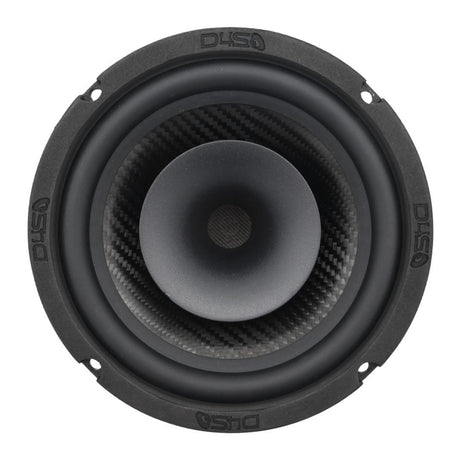 DOWN4SOUND CFX-PROx654H - 6.5" Carbon Fiber NEO 2-Way Full Range Pro Audio Water Resistant Coaxial Speaker - 200W RMS, 4 Ohm