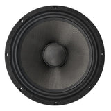 DOWN4SOUND D4S-MND104CF Carbon Fiber Neo+ Water Resistant Speaker - 10 Inch, 250W RMS, 4 Ohm
