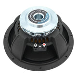 DOWN4SOUND D4S-MND108CF Carbon Fiber Neo+ Water Resistant  Speaker - 10 Inch, 250W RMS