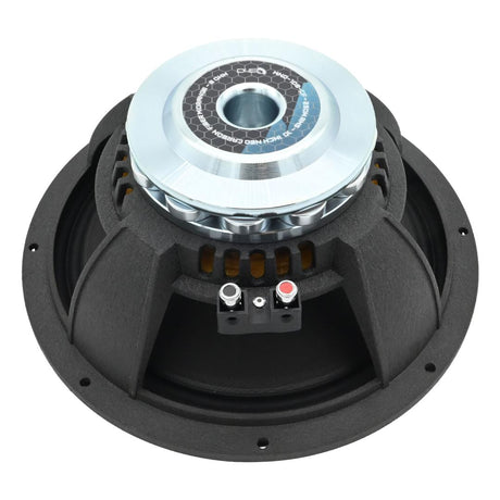 DOWN4SOUND D4S-MND108CF Carbon Fiber Neo+ Water Resistant  Speaker - 10 Inch, 250W RMS