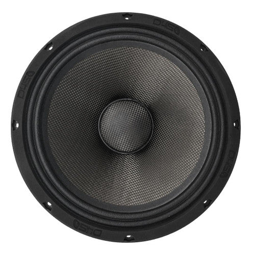 DOWN4SOUND D4S-MND804CF Carbon Fiber Neo+ Water Resistant Speaker - 8 Inch, 200W RMS, 4 Ohm