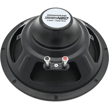 DOWN4SOUND D4S-MRN804 NeoPRO Speaker - 8 Inch, 200W RMS, 4 Ohm