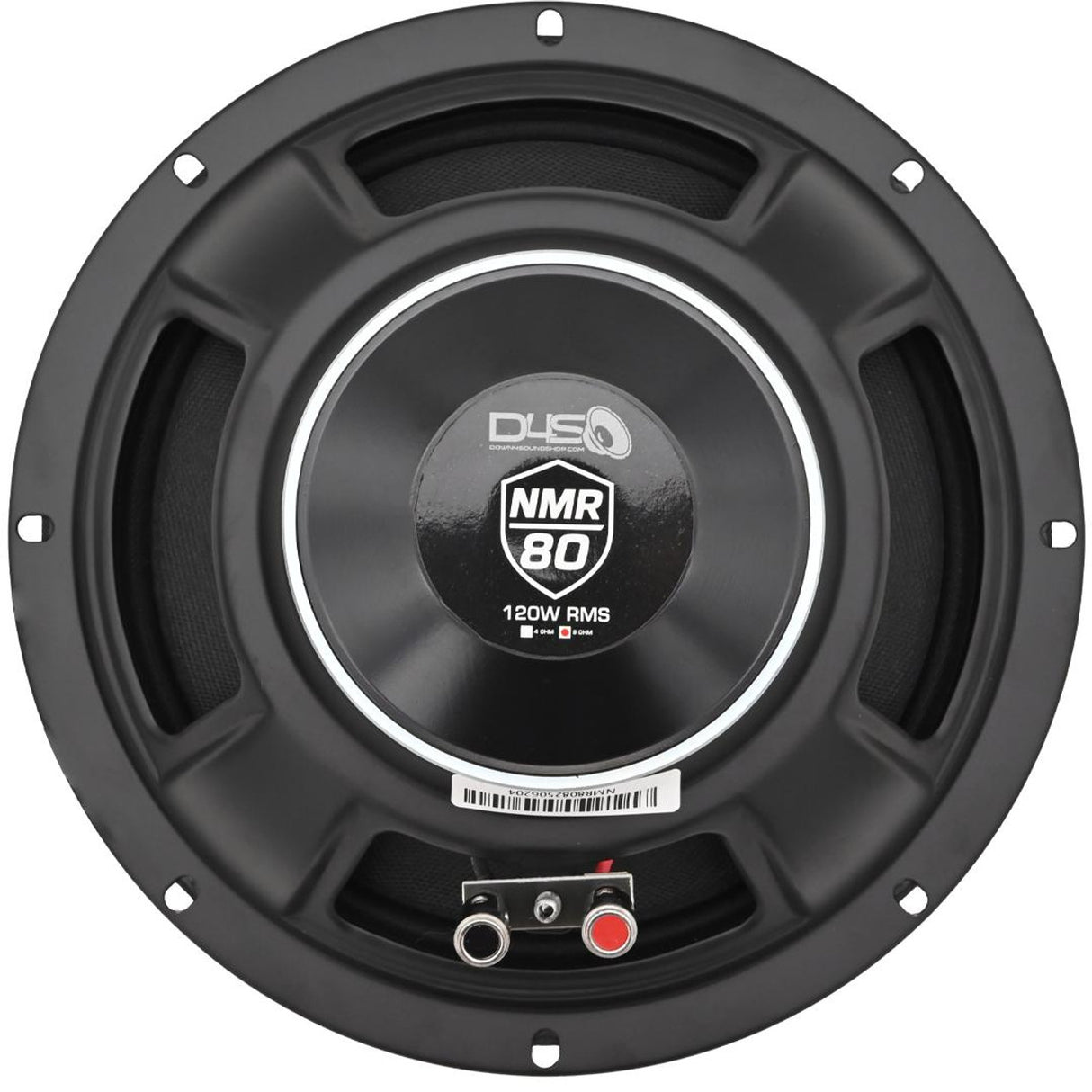 DOWN4SOUND D4S-NMR808 Neo Mid Range Speaker - 8 Inch, 120W RMS, 8 Ohm