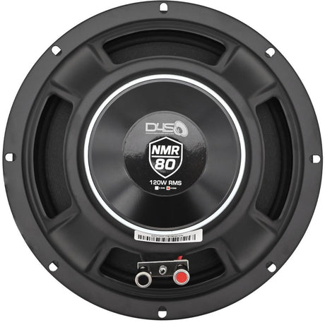 DOWN4SOUND D4S-NMR808 Neo Mid Range Speaker - 8 Inch, 120W RMS, 8 Ohm