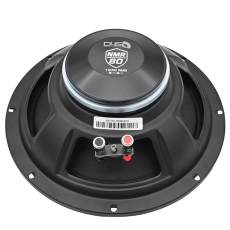 DOWN4SOUND D4S-NMR808 Neo Mid Range Speaker - 8 Inch, 120W RMS, 8 Ohm
