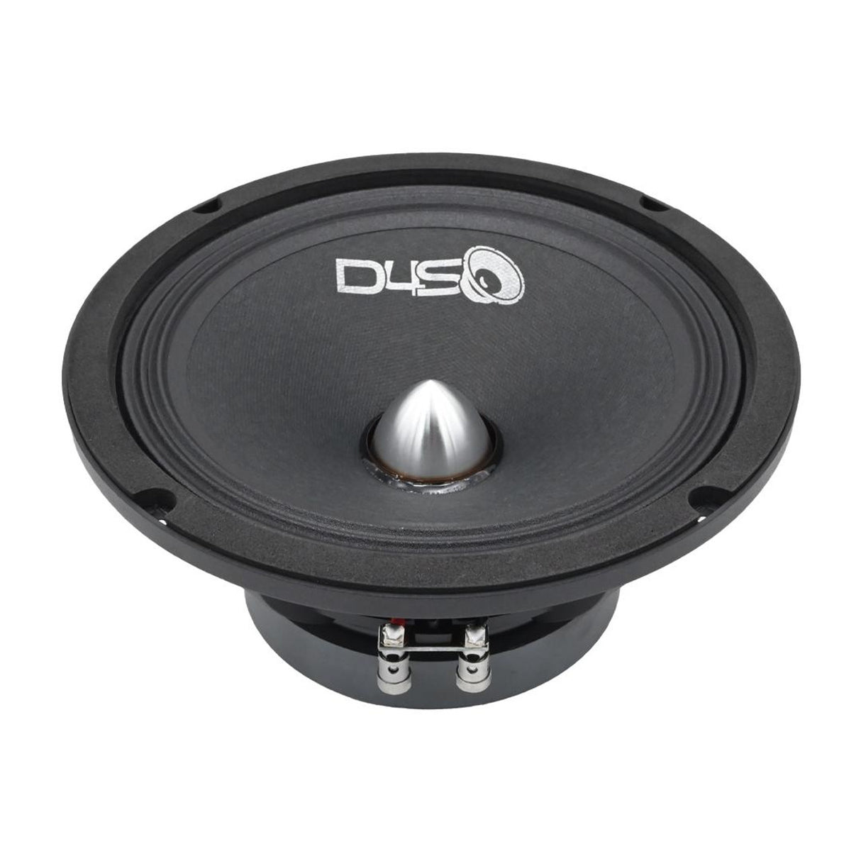 DOWN4SOUND D4S-PRO804 - 8" Pro Audio Driver - 120W RMS, 4 Ohm High-Performance Midrange Speaker