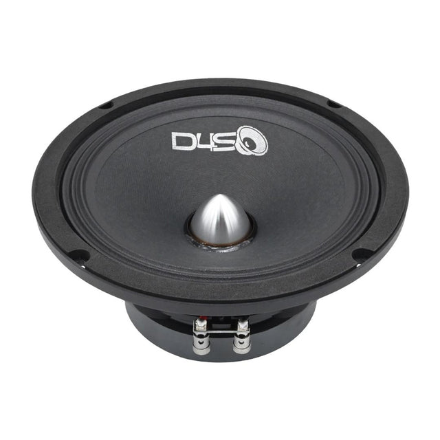DOWN4SOUND D4S-PRO804 - 8" Pro Audio Driver - 120W RMS, 4 Ohm High-Performance Midrange Speaker