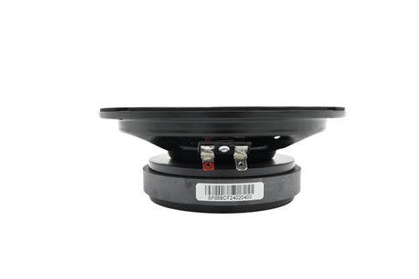 DOWN4SOUND D4S-SF658CF Carbon Fiber Water Resistant Shallow Midrange Speaker - 6.5 Inch, 180W RMS, 8 Ohm