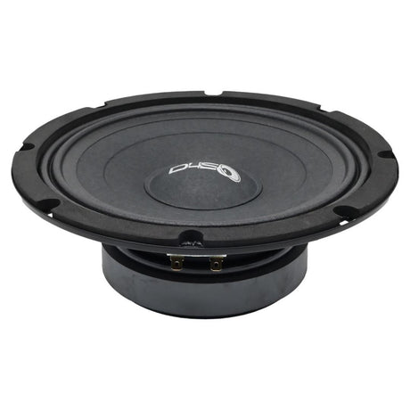 DOWN4SOUND D4S-SF804 - 8" Shallow Mount Midrange Speaker - 110W RMS, 4 Ohm High-Performance Audio Driver