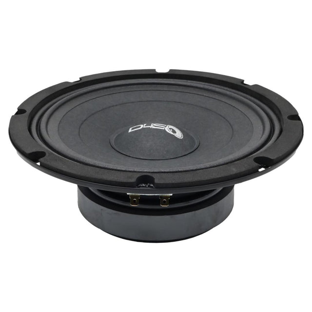 DOWN4SOUND D4S-SF804 - 8" Shallow Mount Midrange Speaker - 110W RMS, 4 Ohm High-Performance Audio Driver