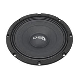 DOWN4SOUND D4S-SF804 - 8" Shallow Mount Midrange Speaker - 110W RMS, 4 Ohm High-Performance Audio Driver