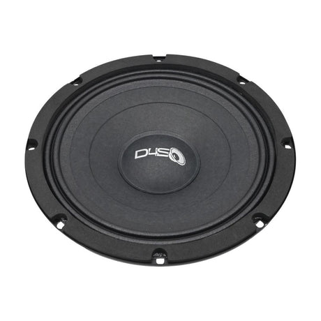 DOWN4SOUND D4S-SF804 - 8" Shallow Mount Midrange Speaker - 110W RMS, 4 Ohm High-Performance Audio Driver