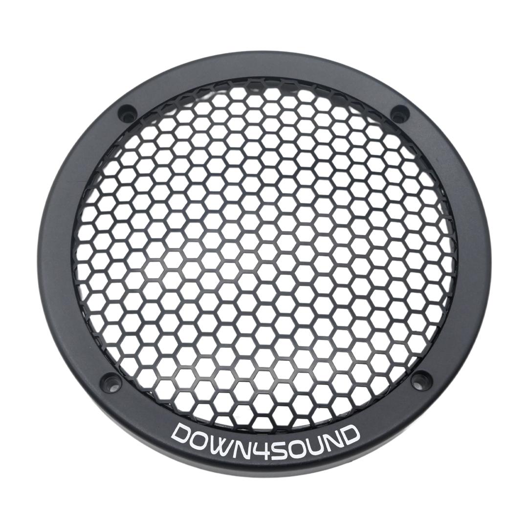 Down4sound Hexi-Grill 81B  - 8 Inch Speaker Grills - Black - SINGLE
