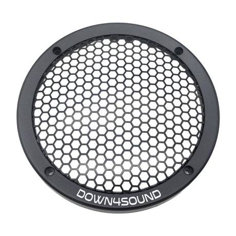 Down4sound Hexi-Grill 81B  - 8 Inch Speaker Grills - Black - SINGLE