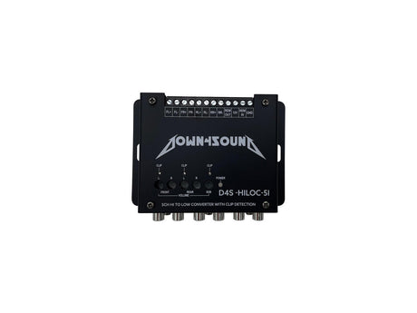 Down4Sound Hiloc 5i - Intelligent Car Audio 5ch Lineout With Clip Detection