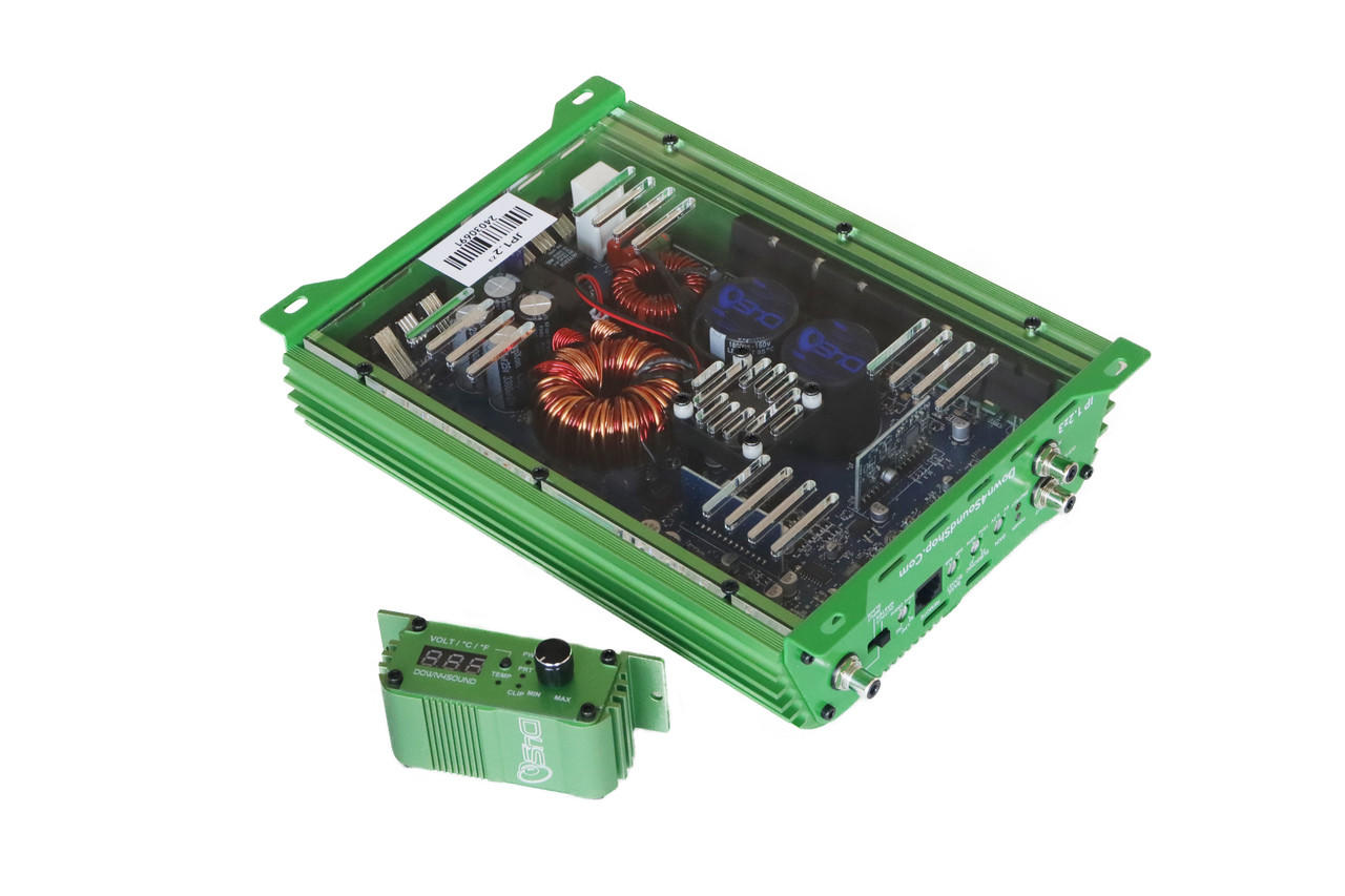 Down4Sound JP1.2Z3 1200W RMS 4 2 1 Any-Ohm Amplifier