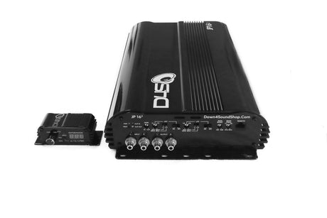 DOWN4SOUND JP16.2 BLACK GLOSS | 3200W RMS - 2 CHANNEL AMPLIFIER