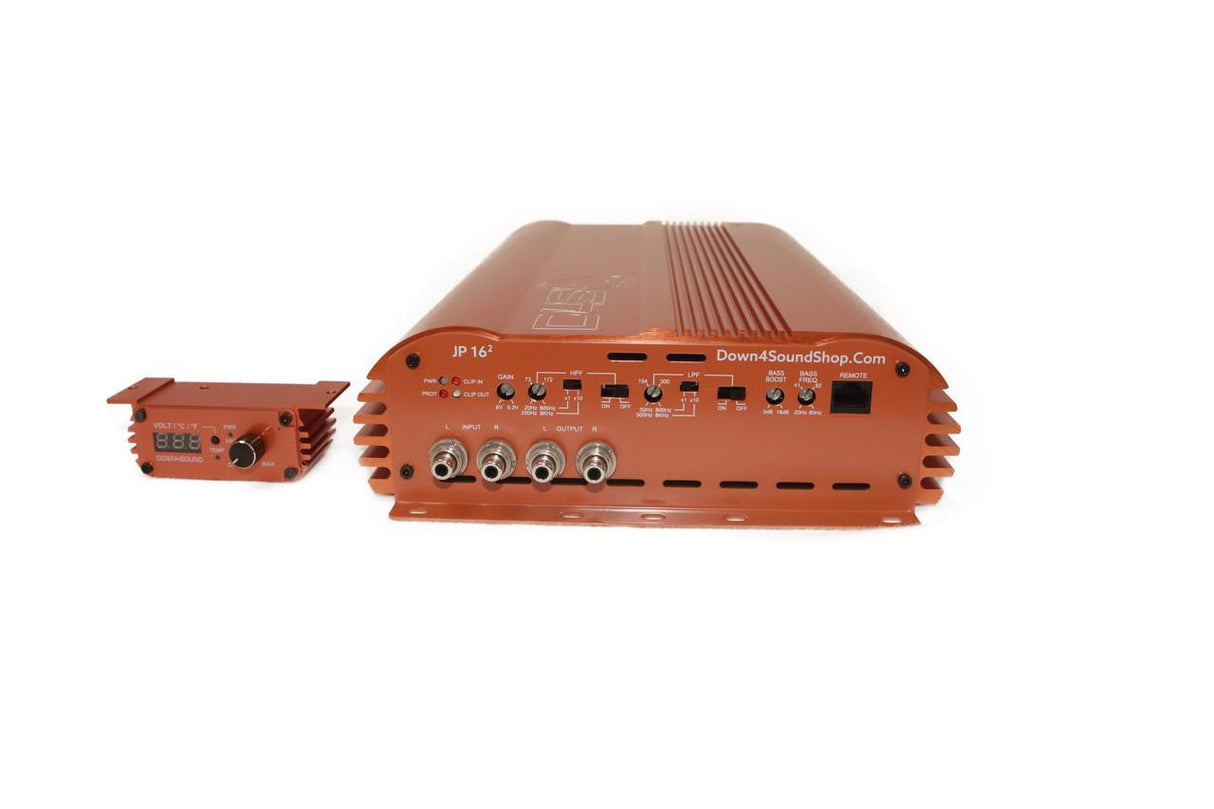 DOWN4SOUND JP16.2 ORANGE | 3200W RMS - 2 CHANNEL AMPLIFIER