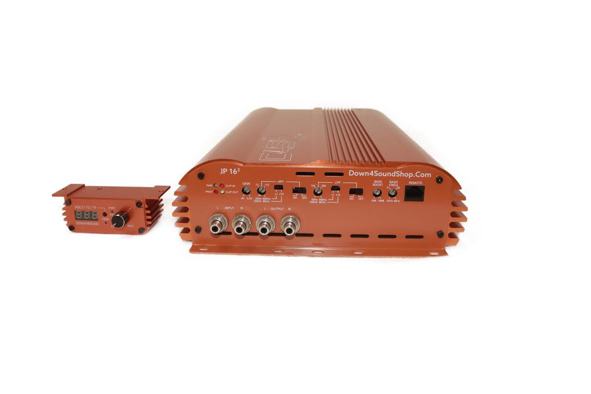 DOWN4SOUND JP16.2 | 3200W RMS - 2 CHANNEL AMPLIFIER