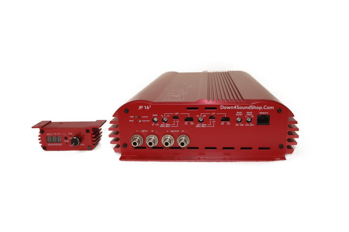 DOWN4SOUND JP16.2 | 3200W RMS - 2 CHANNEL AMPLIFIER