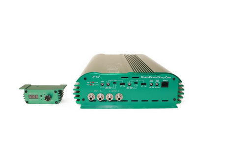 DOWN4SOUND JP16.2 TEAL | 3200W RMS - 2 CHANNEL AMPLIFIER