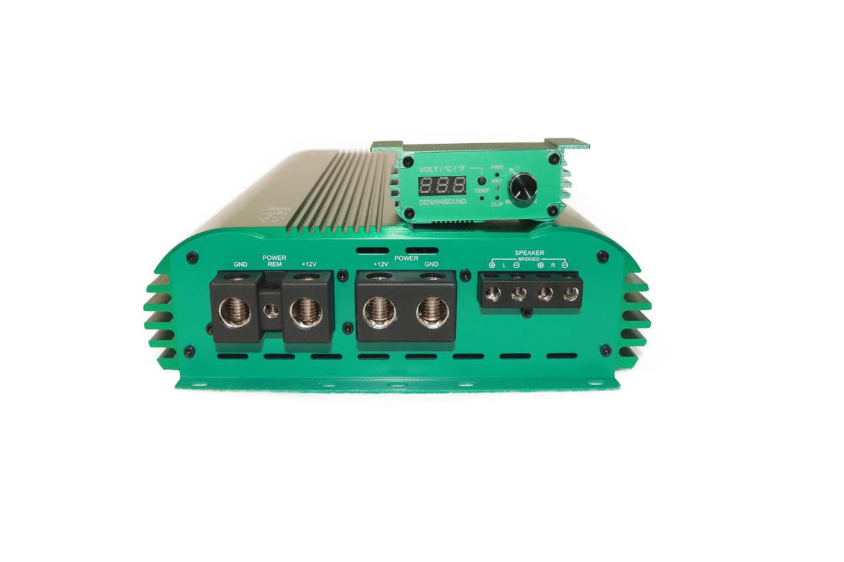 DOWN4SOUND JP16.2 TEAL | 3200W RMS - 2 CHANNEL AMPLIFIER