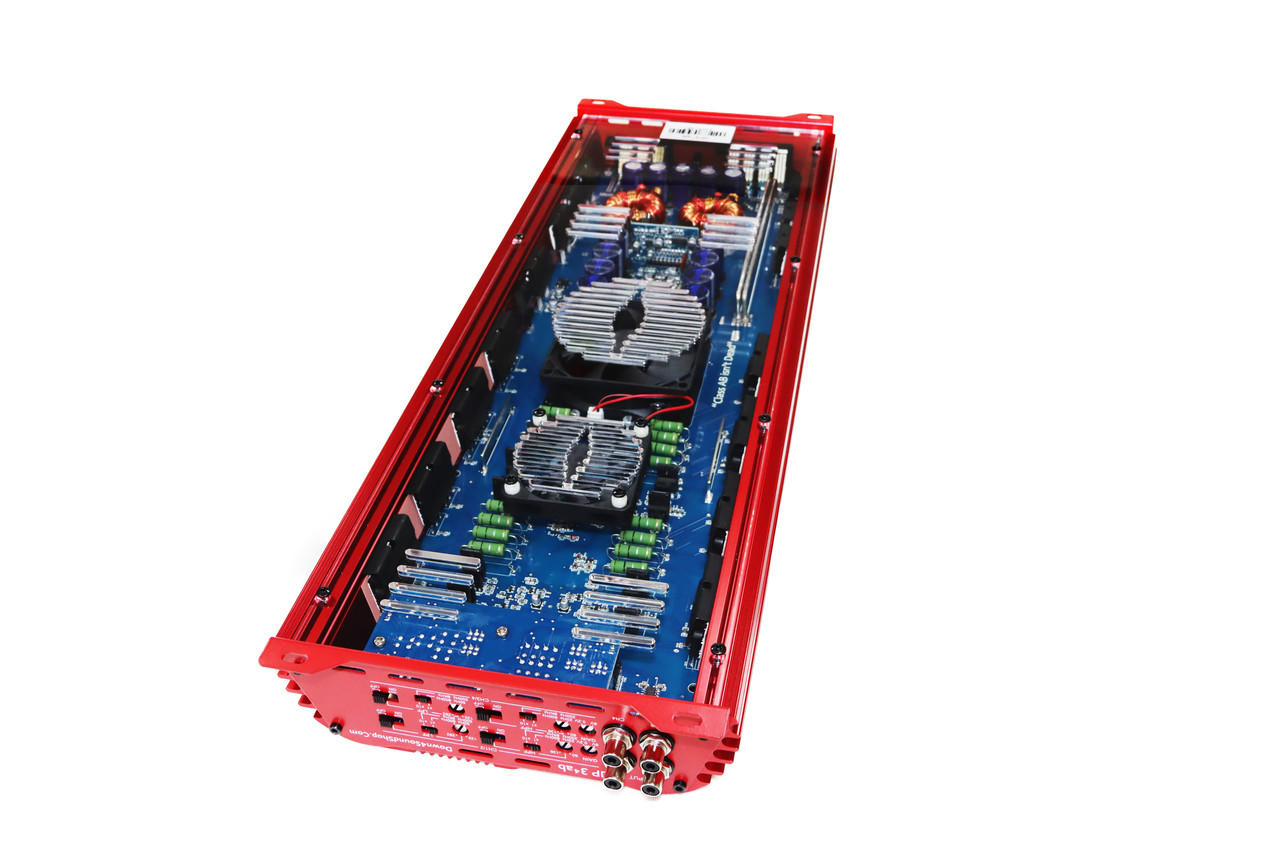 Down4Sound JP34 AB 590W RMS 4 Channel Amplifier - Reliable