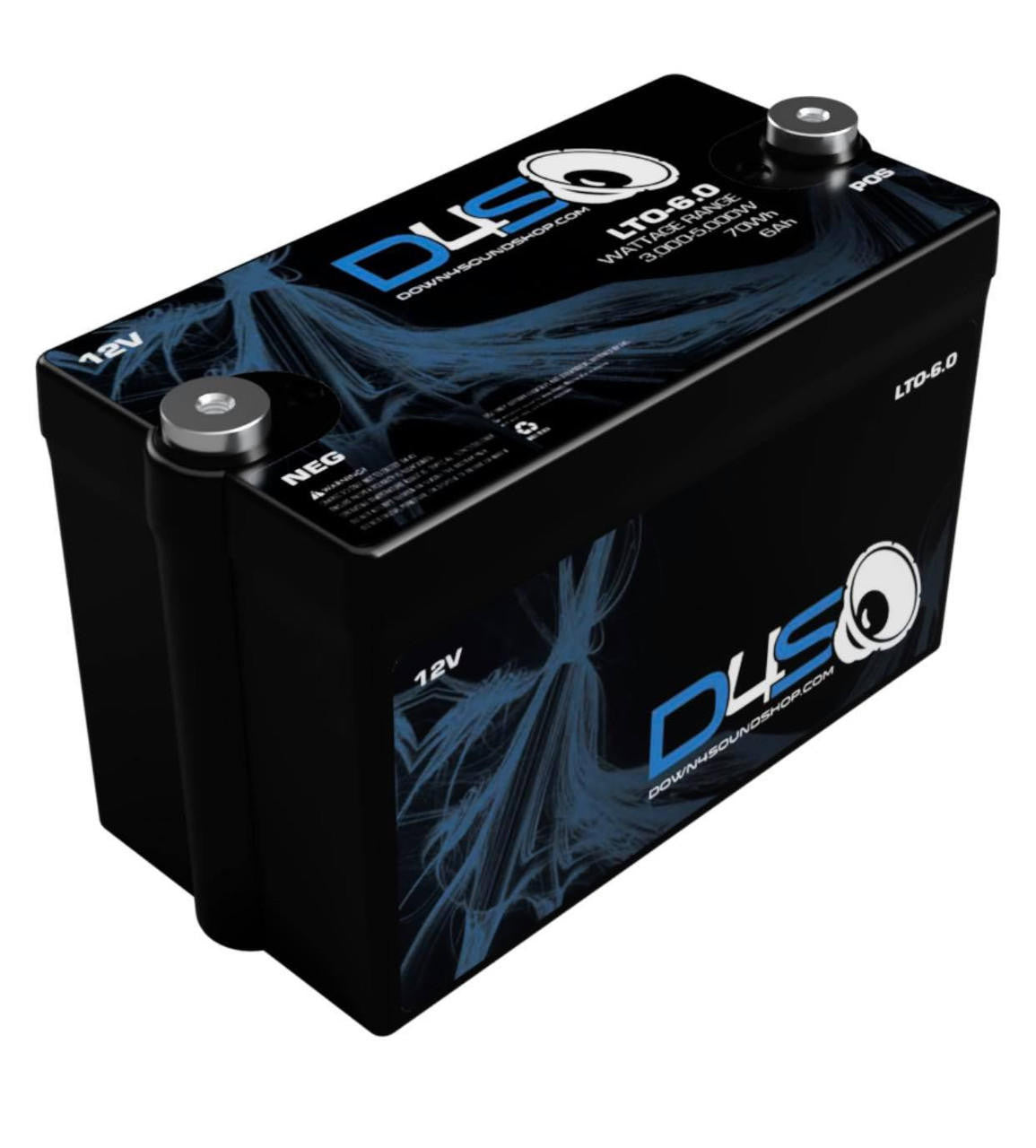 DOWN4SOUND | D4S LTO 6.0 - 12V Lithium Battery ( 3000 - 5000W )
