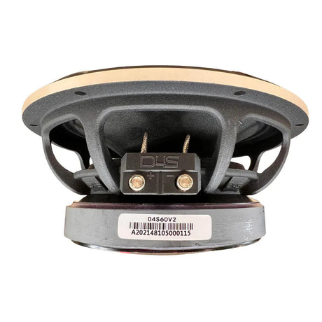 DOWN4SOUND PRO AUDIO 6.5" D4S-60 V2 Midrange Speaker | 180W RMS | 4 OHM - SINGLE