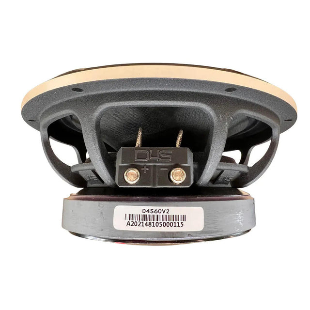 DOWN4SOUND PRO AUDIO 6.5" D4S-60 V2 Midrange Speaker | 180W RMS | 4 OHM - SINGLE