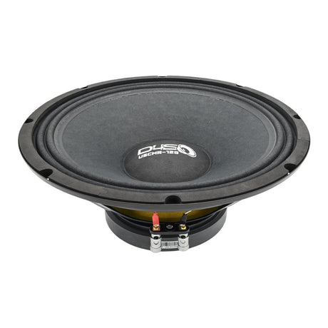 DOWN4SOUND USCMR-124 - 12" Paper Cone Pro Audio Midrange Speaker - 250W RMS, 4 Ohm