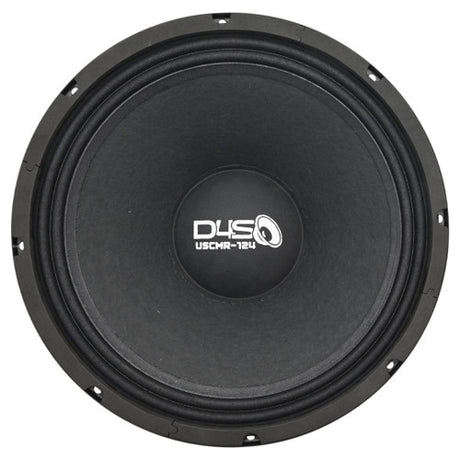 DOWN4SOUND USCMR-124 - 12" Paper Cone Pro Audio Midrange Speaker - 250W RMS, 4 Ohm