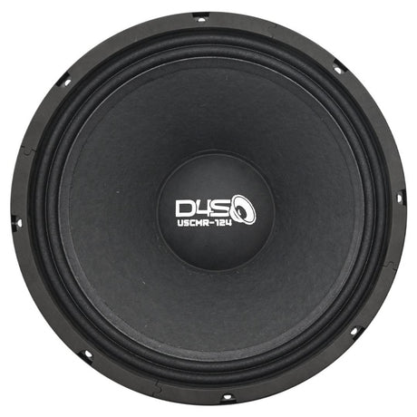 DOWN4SOUND USCMR-124 - 12" Paper Cone Pro Audio Midrange Speaker - 250W RMS, 4 Ohm
