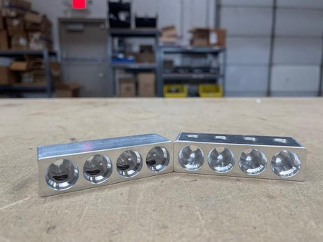JP40 Buss Bars - 4 Spot - Set Screw Style