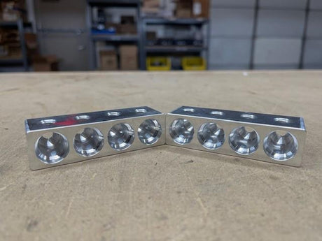 JP40 Buss Bars - 4 Spot - Set Screw Style