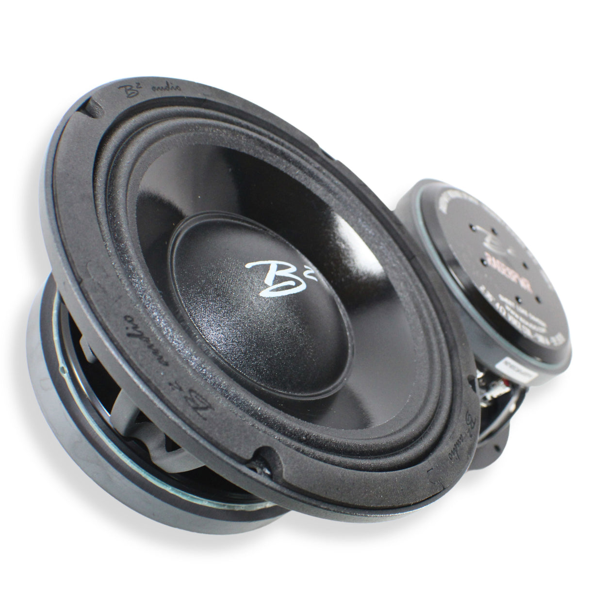B2 Audio RAGE Series 8" 4-Ohm 250 Watt RMS Mid-Range Speakers UV/Water Resistant Cone, Sold in Pairs RAGE8PWR