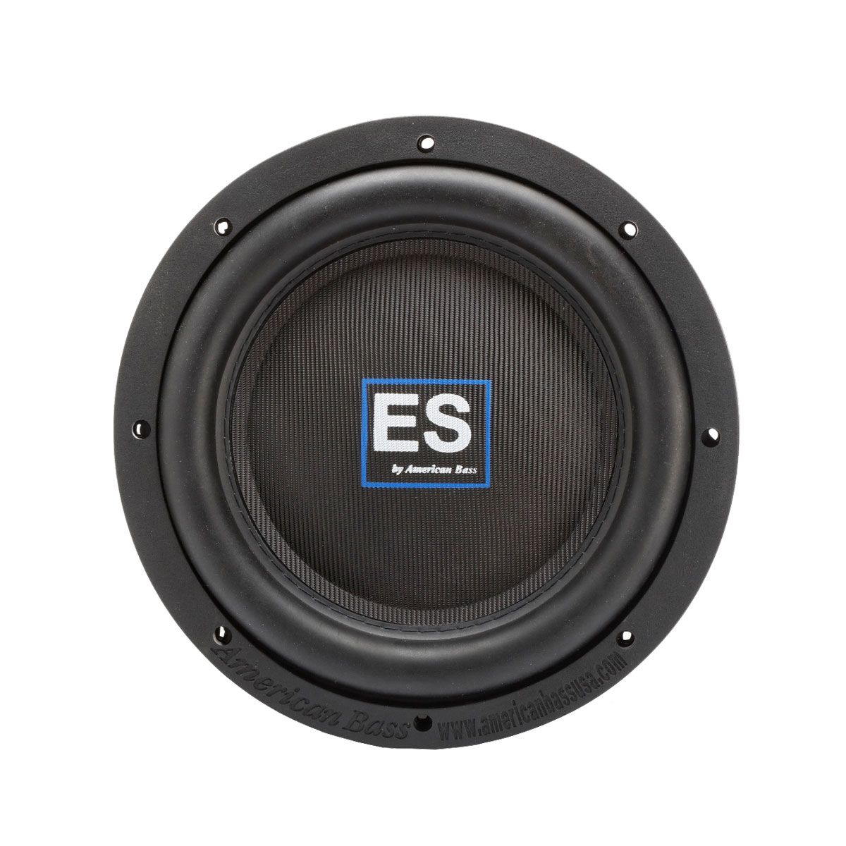 American Bass ES 10 inch Subwoofer, black in color with the brand logo visible in the center.