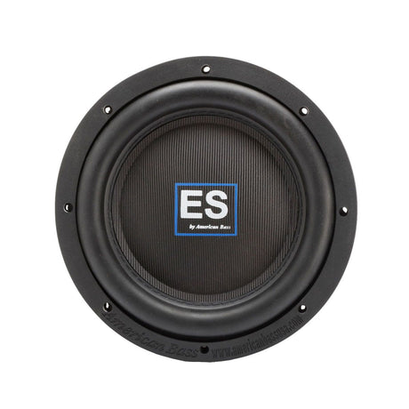 American Bass ES 10 inch Subwoofer, black in color with the brand logo visible in the center.