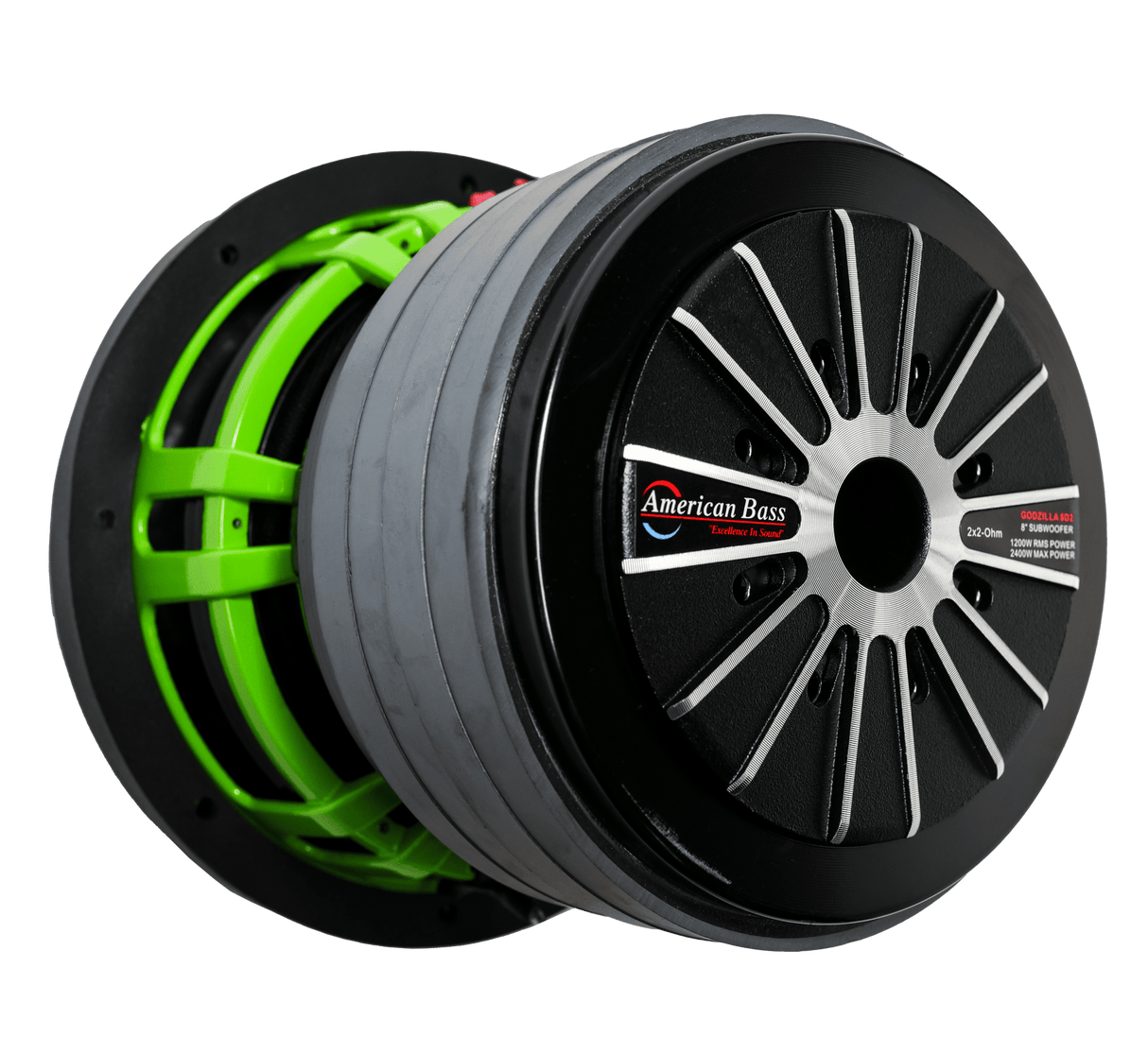 American Bass Godzilla 8" Subwoofer - 4 Ohm (D4)