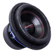 Black car subwoofer with 'American Bass' branding on a white background