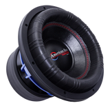 Black car subwoofer with 'American Bass' branding on a white background