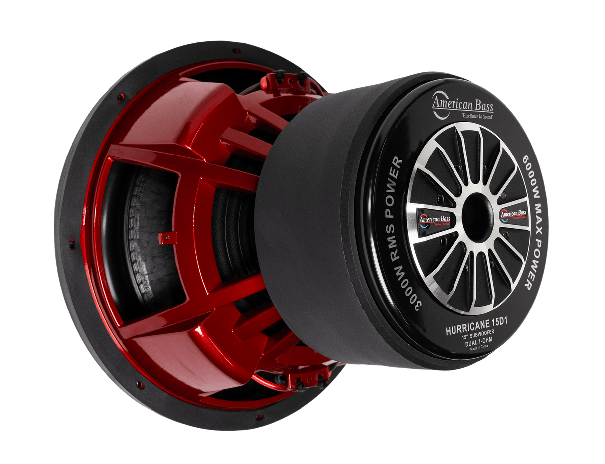 American Bass Hurricane 15" Subwoofer - 1 Ohm (D1)
