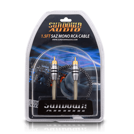 SAZ1-1.5FT Mono Channel RCA Interconnects