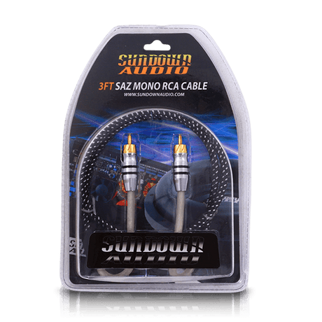 SAZ1-3FT Mono Channel RCA Interconnects