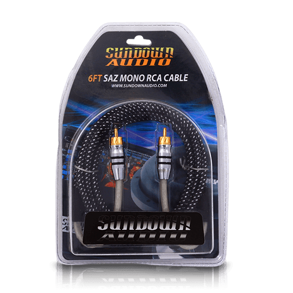 SAZ1-6FT Mono Channel RCA Interconnects