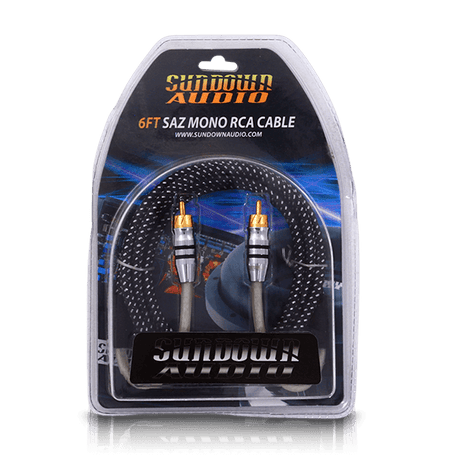 SAZ1-6FT Mono Channel RCA Interconnects